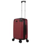 Juego de Maletas World Traveler Dejuno Cornwall 3 Piezas Giratorias Borgoña ABS