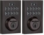 Kwikset 914 Teclado contemporáneo SmartCode Cerradura inteligente electrónica con seguridad SmartKey y tecnología ZigBee