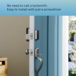 Yale Cerradura de seguridad 2, cerradura inteligente de puerta de entrada sin llave de bronce aceitado con teclado tácti
