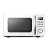 Galanz GLCMKZ09WER09 Horno microondas retro para encimera con cocción y recalentamiento automático, descongelación, func