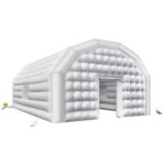Club Nocturno Inflable VEVOR S-CQJLB-9x6-W 29.5 x 19.7 x 13.1 Pies con Soplador de 1100W y Bolsa de Arena