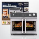 Ninja | French Door Premier | Freidora de aire, horno de convección, tostadora | Cesta de freír de aire de 5 cuartos de