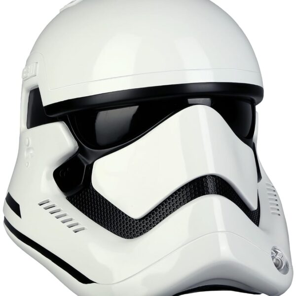 Casco Premier DENUO NOVO DC64246 Star Wars First Order Stormtrooper de Fibra de Vidrio Color Blanco Talla Única