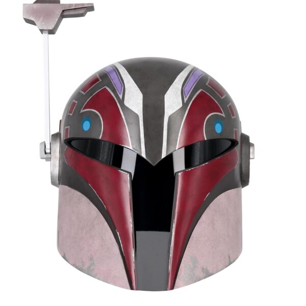 Casco Sabine Wren DENUO NOVO Star Wars Rebels Series Finale Fibra de Vidrio Talla Única