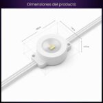 Luces de Cadena Philips Hue Festavia 150 pies 80 luces LED Multicolor Resistente al Agua IP67