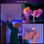 Luces de Cadena Philips Hue Festavia 150 pies 80 luces LED Multicolor Resistente al Agua IP67
