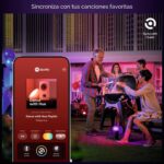 Luces de Cadena Philips Hue Festavia 150 pies 80 luces LED Multicolor Resistente al Agua IP67