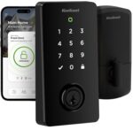 Kwikset Halo Select - Cerradura inteligente de entrada sin llave para puerta con Wi-Fi y Matter habilitada, cerrojo de p