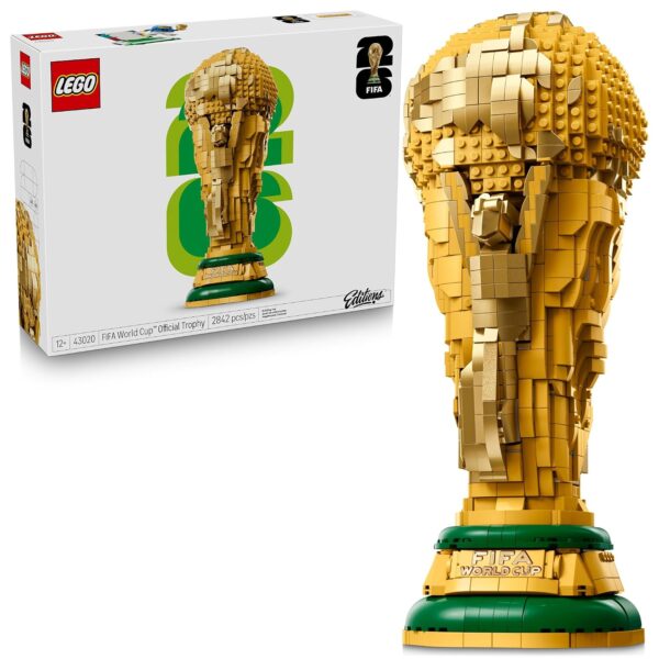 Set de Construcción LEGO Editions Trofeo Oficial de la Copa Mundial de la FIFA 43020 2842 Piezas
