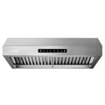 VIKIO HOME Campana extractora para debajo del gabinete de 30 pulgadas, campana extractora de 900 CFM, motor de turbina d