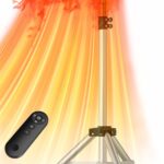 Calentador de Exterior HETRAROOT SH04 1500W IP65 9 Niveles de Calefacción Control Remoto 20 Pies
