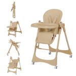 Silla Alta Convertible FAHKNS 25663-25-6 6 en 1 con Balancín Marrón