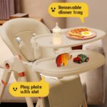 Silla Alta Convertible FAHKNS 25663-25-6 6 en 1 con Balancín Marrón
