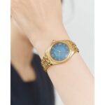 Reloj Citizen Mujer Eco-Drive EM1142-84L Acero Inoxidable Tono Dorado Esfera Azul 33mm