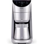 GE Profile Smart Grind & Brew - Cafetera con Servicio Individual sin Cápsulas, Depósito de Agua de 90 oz, Jarra Térmica