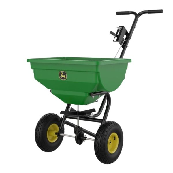 Esparcidor de Empuje Agri-Fab 45-0532-JD 85 Libras Control de Varilla de Empuje Ancho Extendido 10 Pies