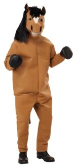 Disfraz de Caballo California Costumes 5125-167 Mono y Máscara Talla Única para Hombre