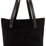 Bolso Vince Westmore XL Modelo 29VM012B Cuero Negro Correa de Hombro