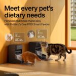 Comedero Automático RFID para Gatos PETLIBRO PLAF301 3 Litros con Sensor de Collar Wi-Fi Doble Banda