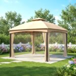 Toldo de Repuesto Garden Winds LCM1639BCNRS-V26 Compatible con TPGAZ2303D TPGAZ2403A TPGAZ2403C Riplock 350 Beige Arena