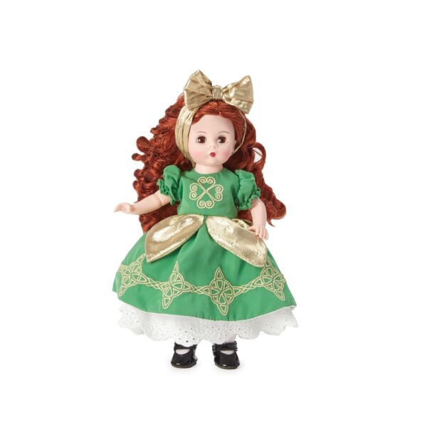 Muñeca Coleccionable Madame Alexander Lucky Irish Lass 21099 8 Pulgadas Cuerpo Articulado Edición Limitada