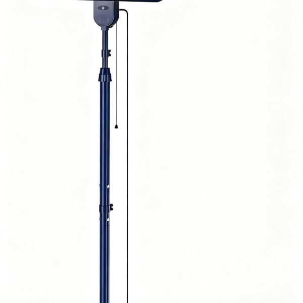Calentador de Patio FLOWBREEZE 2000 1500W Infrarrojo IP54 Altura Ajustable Color Marino