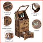 Estación Elevada de Alimentación para Perros PeakPursuit S4APIpX61Z4hj57FKRJyhghBds con 2 Cuencos de Acero Inoxidable Ga