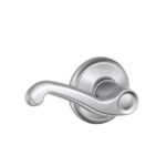 SCHLAGE F10FLA626 Flair Passage Lever, Satin Chrome (Pack of 8)