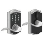 SCHLAGE Touch Camelot FE695 CAM 626 Acc - Cerradura con palanca Accent (cromo satinado) (paquete de 6)
