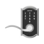 SCHLAGE Touch Camelot FE695 CAM 626 Acc - Cerradura con palanca Accent (cromo satinado) (paquete de 6)