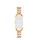 Reloj COACH Cadie 14504551 para Mujer Caja Rectangular Acero Inoxidable Rose Gold Dial Verde