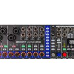 Zoom LiveTrak L6max Mezclador digital y grabador, 12 canales, flotador de 32 bits, alimentado por batería, 4 combo + 8 e