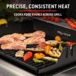 Weber Spirit® EX‑325 Parrilla de gas inteligente (Gas Natural) para cocinar al aire libre, 3 quemadores – Negro, Parrill