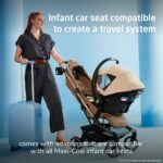 Cochecito de viaje Maxi-Cosi Oxford Cabin CV471HHO Trufa Ligero Plegable Compatible con Asientos de Auto Maxi-Cosi