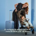 Cochecito de viaje Maxi-Cosi Oxford Cabin CV471HHO Trufa Ligero Plegable Compatible con Asientos de Auto Maxi-Cosi