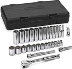 Juego de Herramientas Mecánicas GEARWRENCH 80568 30 Piezas 3/8 Pulgadas 12 Puntos SAE Paquete de 5