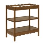 Cambiador Babyletto Swell M27902NL Nogal Natural Certificado Greenguard Gold con 2 Estantes