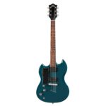Guild Guitarra eléctrica Polara Lefty, acero azul