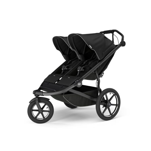 Cochecito Doble Thule Urban Glide 3 10101998 Todo Terreno Aluminio Negro