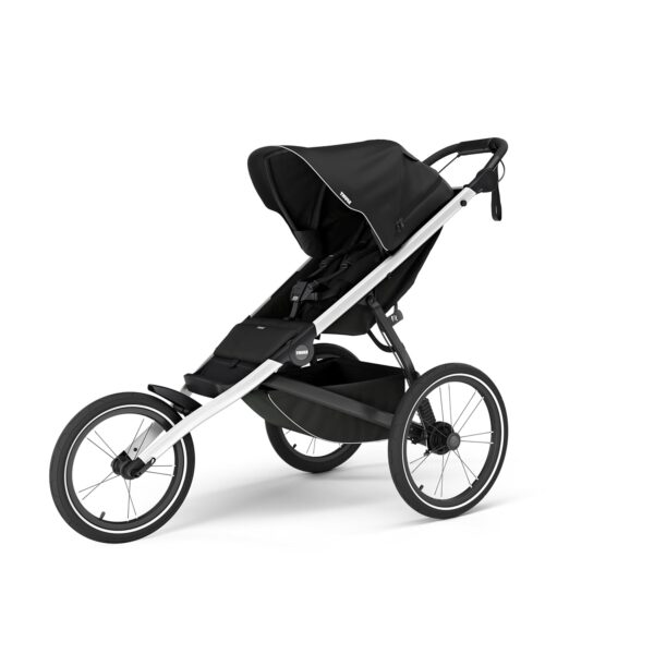 Thule Glide 3 - Cochecito todo terreno y para correr, ligero, neumáticos llenos de aire, freno de mano giratorio, rueda