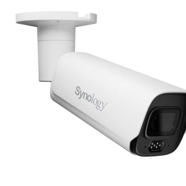 Synology BC800Z - Cámara de seguridad IP 4K para exteriores, lente varifocal de 8 MP de 4.38 a 0.367 in, visión nocturna