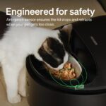 Comedero Automático PETLIBRO PLAF109SS para Alimentos Húmedos con Enfriamiento Semiconductor Cuenco de Acero Inoxidable