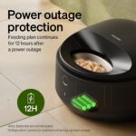 Comedero Automático PETLIBRO PLAF109SS para Alimentos Húmedos con Enfriamiento Semiconductor Cuenco de Acero Inoxidable