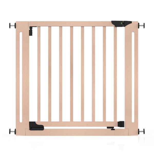 Puerta de seguridad Baby Delight SizeWise BD06780 madera de haya 34.25 a 38.18 pulgadas montaje a presión cierre automát