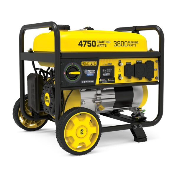 Generador Portátil Champion Power Equipment 201207 4750 Vatios de Arranque 3800 Vatios de Funcionamiento Listo para RV c