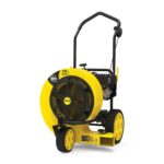 Soplador de Hojas Champion Power Equipment 201528 212cc 1200 CFM Walk Behind a Gas Amarillo