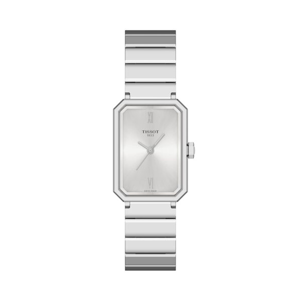 Reloj Tissot SRV Mujer T1601101103300 Caja Acero Inoxidable Esfera Plateada Diámetro 21.8 Milímetros