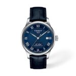 Reloj Tissot Le Locle T0064071604300 automático suizo para hombre caja de acero inoxidable 39.3 milímetros esfera azul c