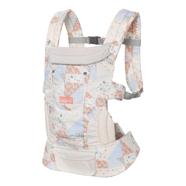 Portabebés 3 en 1 Baby Trend Caleo Charm Deluxe Eden Algodón Soporte Lumbar Peso Máximo 30 Libras