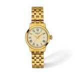 Reloj Tissot Classic Dream T1292103326300 para Mujer Caja Acero Inoxidable con Revestimiento PVD Oro Esfera Marfil 28 mm